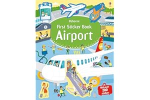 USBORNE CAT ANG First Sticker Book Airports (First Sticker Books)
