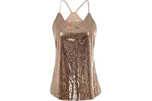 GRACE KARIN Débardeur Femme Grande Taille Col V Camisole Haut Femme Chic Chemise sans Manche Blouse Tops Tee-Shirt CL915