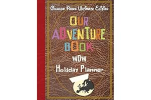 Our Adventure book WDW Holiday Planner Orlando Parks Ultimate Edition