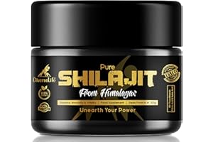 DIVERSE LIFE Shilajit Resin, Himalayan Gold Grade - 100% Pure & Organic, Rich in 85+ Minerals, Fulvic & Humic Acid- Immune Support & Vitality Booster! Vegan 30g, UK-Tested Excellence - Unearth Your Power