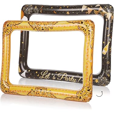 Kit 31 Pièces Photobooth Anniversaire - Accessoires Selfie Noir & Rose Avec Bannière - Décoration Fête DIY