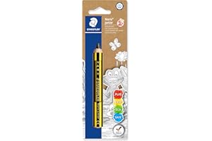 STAEDTLER Noris Junior 141-2B BK - Lápiz de grafito grueso para niños, graduación 2B. Presentación en blister.