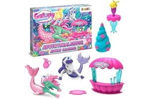 CRAZE Calendario dell' Avvento 2023, Galupy Mermaid, Sirene per ragazze, sorprese e regali di Natale per bambini