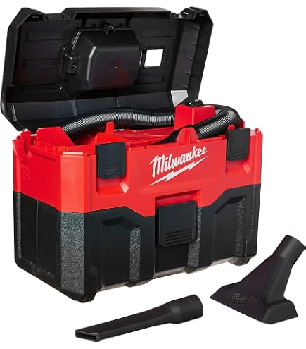 Milwaukee M18 Hammervac Dedicated Dust Extractor - Cordless Tool Dust Management System