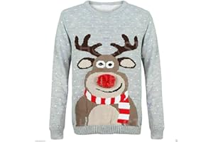 ZEE FASHION TOP VENDOR Enfants Filles garçons tricoté Rennes de Noël Rudolf Noël Nouveauté Pull 2-14