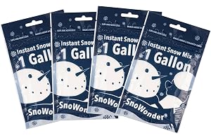 SnoWonder Omedelbar snö – konstgjord snö – falsk snö – mix för naturlig snö