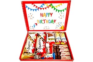 BELLADONA GIFTS Surprise Your Loved Ones With Our Bueno Chocolates Gift Box Wrapped In A Delightful Package | Letterbox Friendly | Fun Happy Hippos Included For Extra Giggles | 12 Individually Wrapped Chocolates |