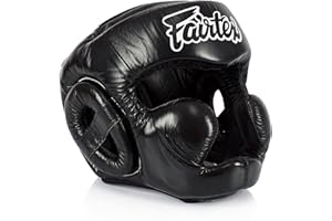 Fairtex Super Sparring Boxen Kopfschutz Leder