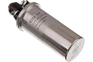 Simson Zündspule 12V 8352.1/2 für Motorräder (Geeignet für 6V und 12V Systeme, Stecker auf Buchse, Angeschraubt/Einschraubbar, OEM 10081)