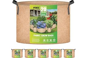 iPower Growth Bags Conteneur d'aération en Tissu Non tissé Noir 78 l