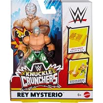 WWE Knuckle Crunchers Figur John Cena – Ca. 10 Cm, Mit Medizinischem Brett & Krücke Als Zubehör