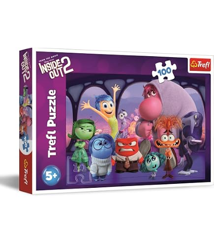 Trefl – The Treflik Family,Les Treflik d'hiver – Puzzles 100 pièces – Puzzles de Noël avec Les