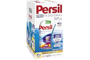 ‎PERSIL Persil Professional Color Kraft-Gel Waschmittel (130 Waschladungen), Flüssigwaschmittel Großpackung auch für Profis