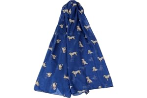 GFM® Labrador Retriever Dogs Print Scarf (LBDG)