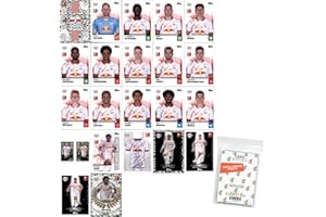 ‎COLLECT-IT.DE MY HOME OF CARDS + TOYS Bundle mit Topps Bundesliga Sammelsticker - 2024/2025 - Mannschaftspaket - RB LEIPZIG + exklusive collect-it Hüllen