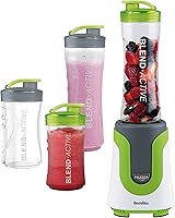 Breville VBL096 Blend-Active Personal Blender Family Pack - White/Green