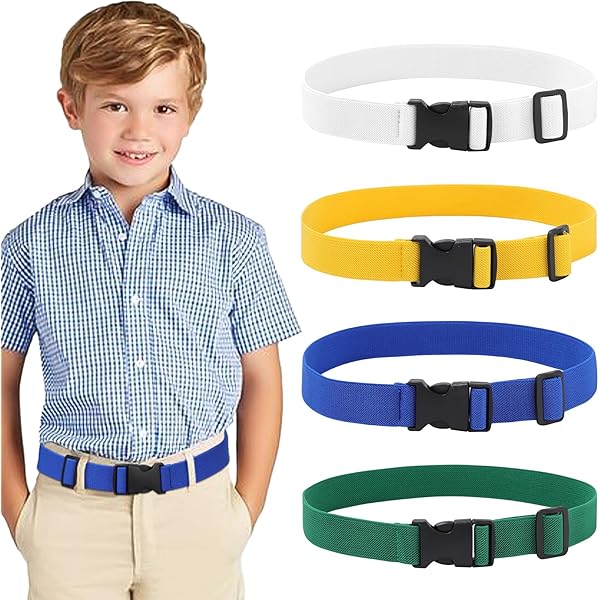 Cintura Elastica Bambini Playshoes - Regolabile 27-42cm, Con Clip Metalliche, 70% Poliestere 30% Elastan