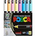 uni Posca Extra Fine Tip Pen - Pc1mr, 8 Pieces