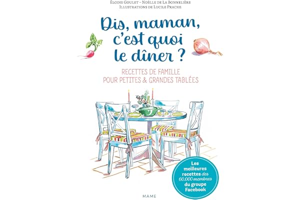 Dis-maman, c'est quoi le dîner ? Recettes de famille pour petites et grandes tablées