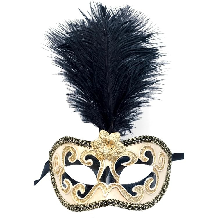 Venezianische Maskerade-Maske Für Damen & Herren – Metall-Design Für Halloween & Bälle