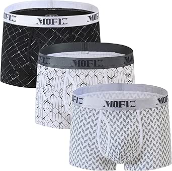 JINSHI Herren Trunks Komfortable Unterhose