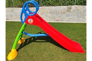 THORBERG TOYS Rutsche Kinderrutsche Gartenrutsche groß 200cm Rutschbahn (EU Ware)