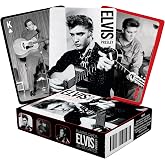 Elvis Playing Cards Black &amp; White