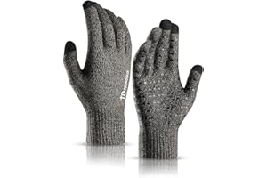 TRENDOUX Winter Handschuhe Herren Damen Touchscreen Warme Thermo - Rutschfester Griff - Dehnbares Material