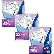thumbnail image 2 of Big Tab™ Write & Erase Dividers For Classification Folders 5-Tab Set (13160 2 of 14