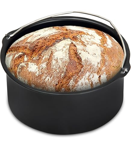 Yaztauho Kuchenform Für Air Fryer - 7 Zoll Quadratische Backform