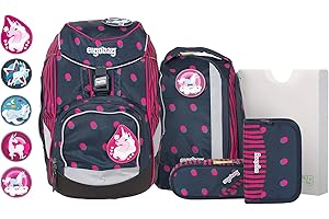 ergobag pack Set ergonomischer Schulrucksack Flexibel 6-teilig 1. Klasse Grundschule