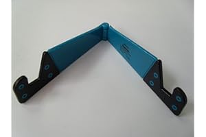 Hama Support Travel Pliable pour tablettes et Smartphones (Idéal pour Les déplacements, Solide et Pratique) Couleur aléatoire Parmi Blanc/Bleu/Gris/Jaune/Noir/Rouge/Vert