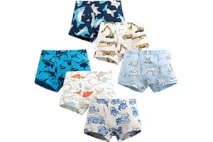 Adorel Chłopięce kalesony bawełniane bokserki 6-pak