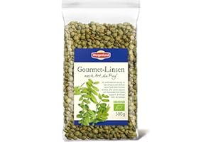 MorgenLand Bio Gourmet Linsen nach Art "du Puy", 2er Pack (2 x 500 g)
