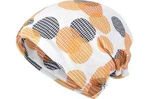 ZLYC Slouchy Beanie Hat Infinity Scarf Headwear Bonnet Femme