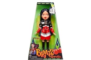 Bratz Scorchin' Jade - Includes 1 Fashion Doll, Comes with Outfit and Accessories, Moto-Inspired Dolls, Cute Toys for Girls, Red