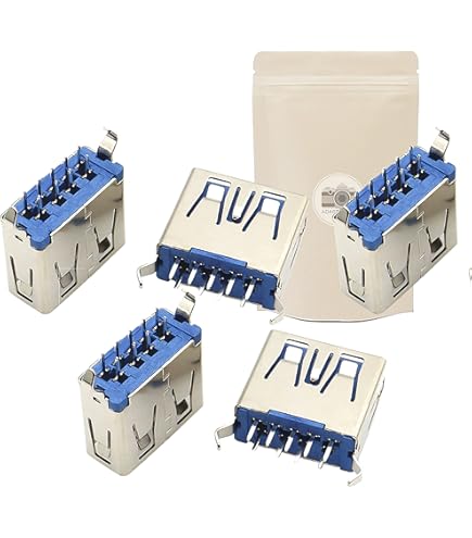 Breakout Board USB C Con Pin Header QUARKZMAN Scheda Breakout USB Type C - Connettore Femmina Con Pin Header 2.54mm Scheda Sviluppo Quarzman - Foto 11