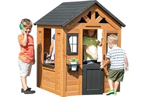 Backyard Discovery Sweetwater All Cedar Wooden Playhouse (2-10 Years)