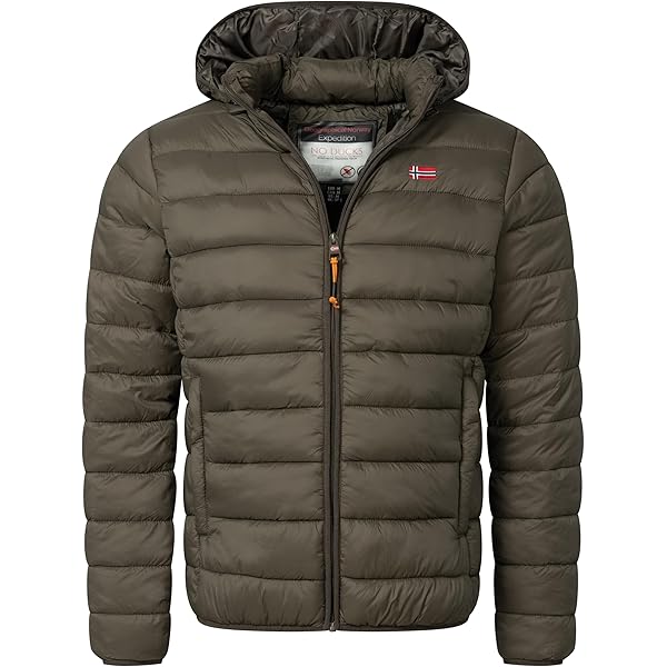 Geographical Norway Verveine Men - Giacca Invernale Autunnale Uomo Fodera Calda Per Cappotto Giacca Vento A Maniche Lunghe Abito Ideale Per Uomini Casual Marino L 102438771