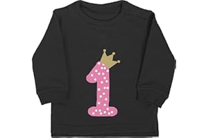 Shirtracer - Baby Pullover Jungen - 1. Geburtstag - Erster Krone Mädchen