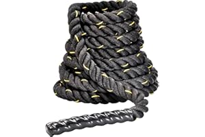 ACTIEXPRESS Acetopway Corde de Combat, Corde ondulatoire pour Exercices de Combat, Corde de Bataille pour Musculation de 38mm diamètre, 9m/12m/15m de Longueur (12m)