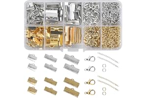 NETSPOWER Chiusure per Gioielli Fermagli Magnetici Catenacci in Acciaio Inox Ganci Estensori Chiusure per Braccialetti Gioielli Bigiotteria Collane Fibbia di Aragosta Accessori