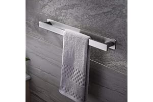 ZUNTO Bagno Portasciugamani 40CM Autoadesivo Per Porta Salviette in Acciaio Inossidabile Porta Asciugamano