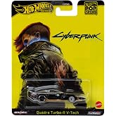 Hot Wheels Premium - Pop Culture : Cyberpunk 2077 Quadra Turbo-R V-Tech (1/64)
