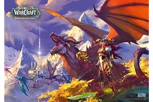 Good Loot Gaming Puzzle World of Warcraft Dragonflight Alexstrasza Game Artwork Adult Teen 1000 Piece Jigsaw Puzzle Gaming Puzzles Inspired by Computer Game 27"x19"