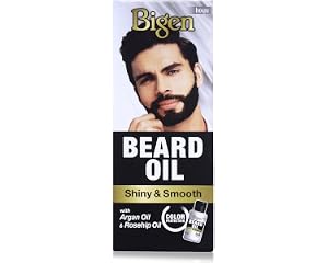 Bigen Beard Growth Oil For Men For Longer & Thicker Bea...