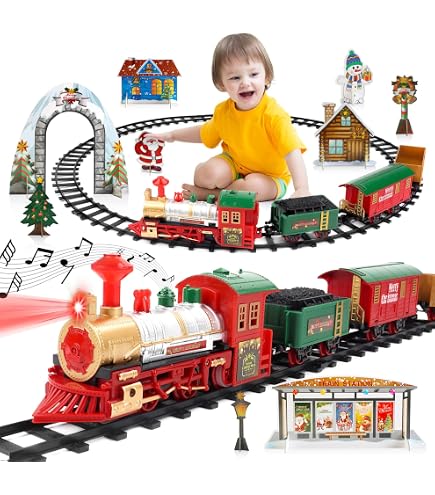 Set De 4 Wagons De Métro En Alliage 1/64 – Modèle De Train Urbain, Friction, Rouge Et Blanc – Dès 14 Ans