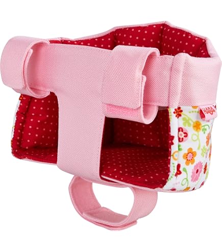 Siège De Poupée Pour Vélo De Fille - Porte-poupée Avec Sangle à Clip, Autocollants DIY, Compatible Poupées Et Peluches