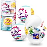ZURU Mini Brands Fill The Fridge Mini Minis Capsule Series 1, Miniature Collectible Toy, Hidden Pack, Mini Replica, Collector