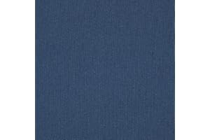 Kt KILOtela - Tessuto Arredo Canvas, Decorazione, Rivestire, Foderare, Divani, Tavolo, Sedia, Letto, Tende, Cuscini, Tovaglie, Borse, Portafogli, 280 cm Altezza, Prezzo per 50 cm, Blu Scuro